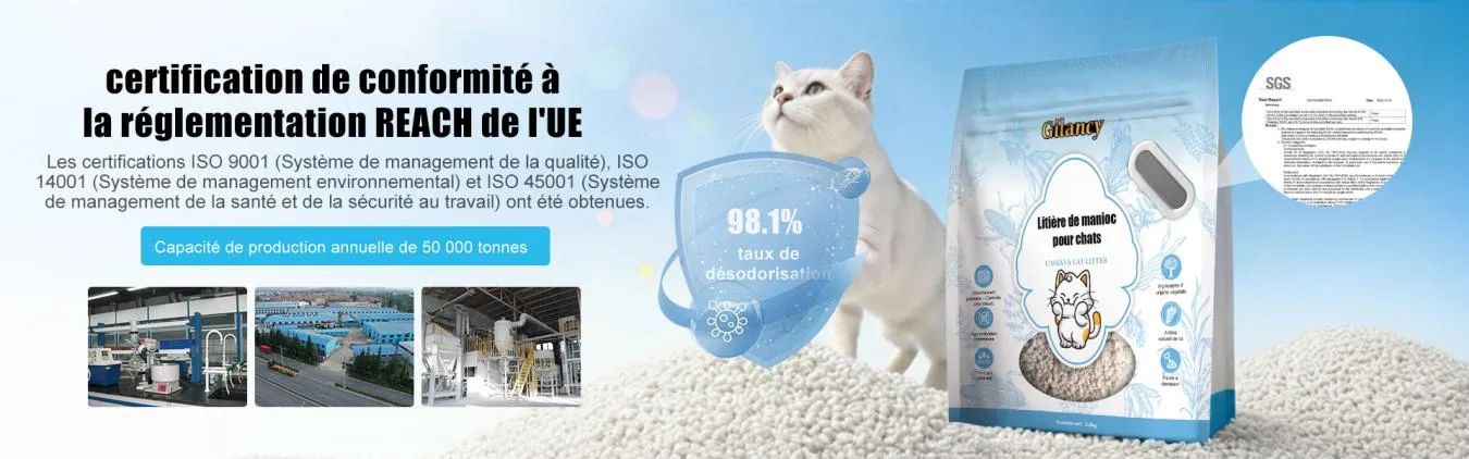 Gilancy fournisseur de litière pour chat