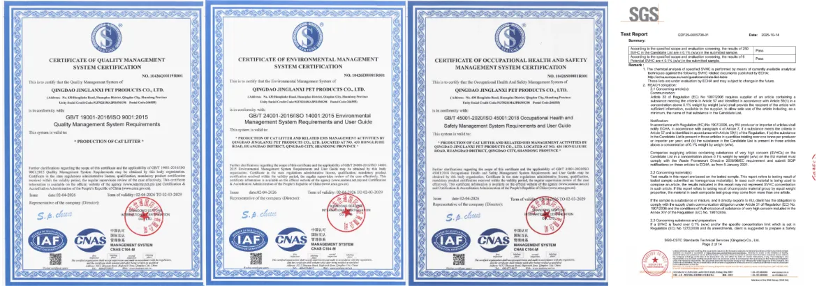 Certifications