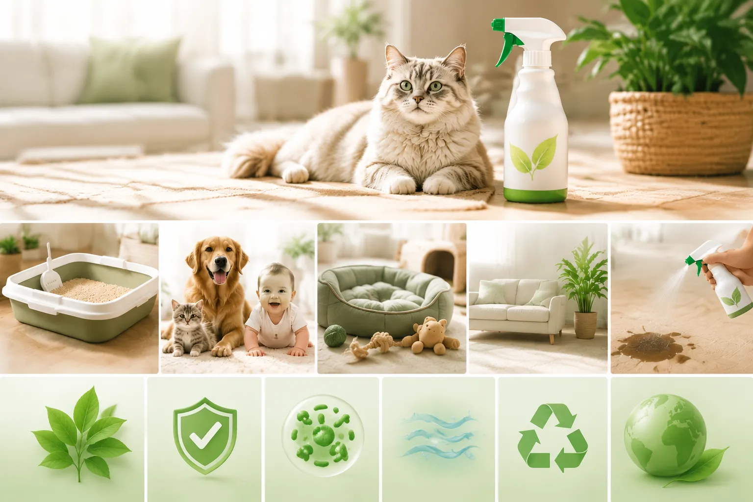 Spray désodorisant enzymatique pour animaux : À quoi sert-il ?