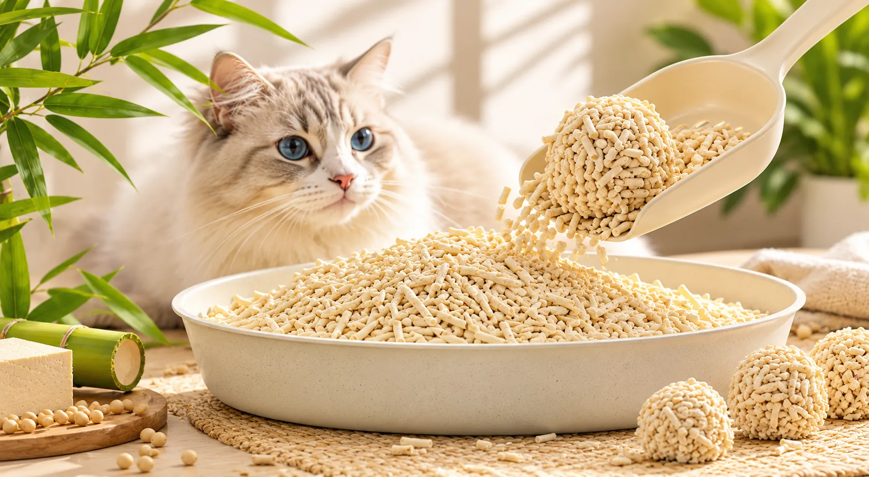 À Quelle Fréquence Faut-il Changer la Litière pour Chat en Tofu ?