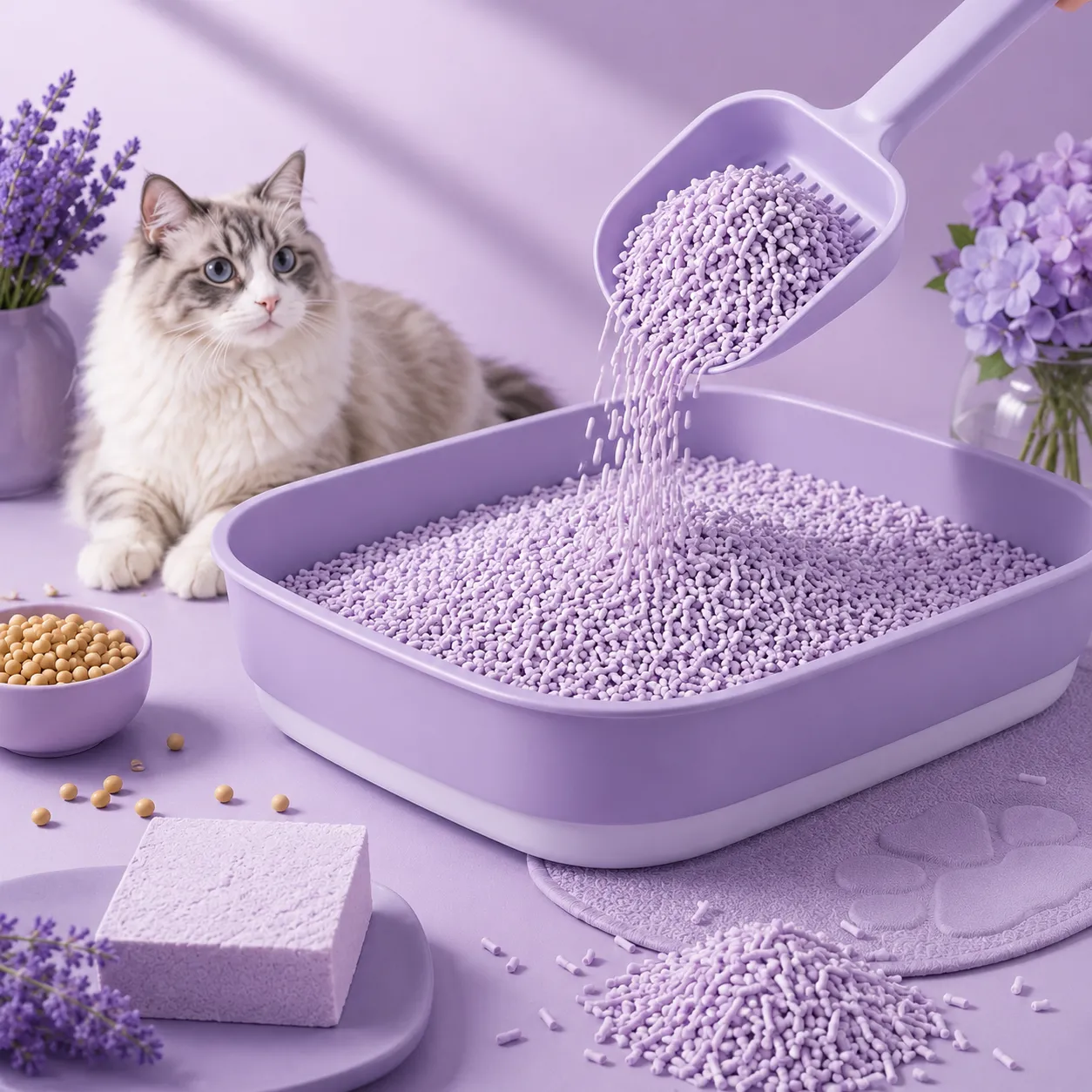 Pourquoi Ma Litière pour Chat en Tofu Ne Forme-t-elle Pas de Bons Amas ?