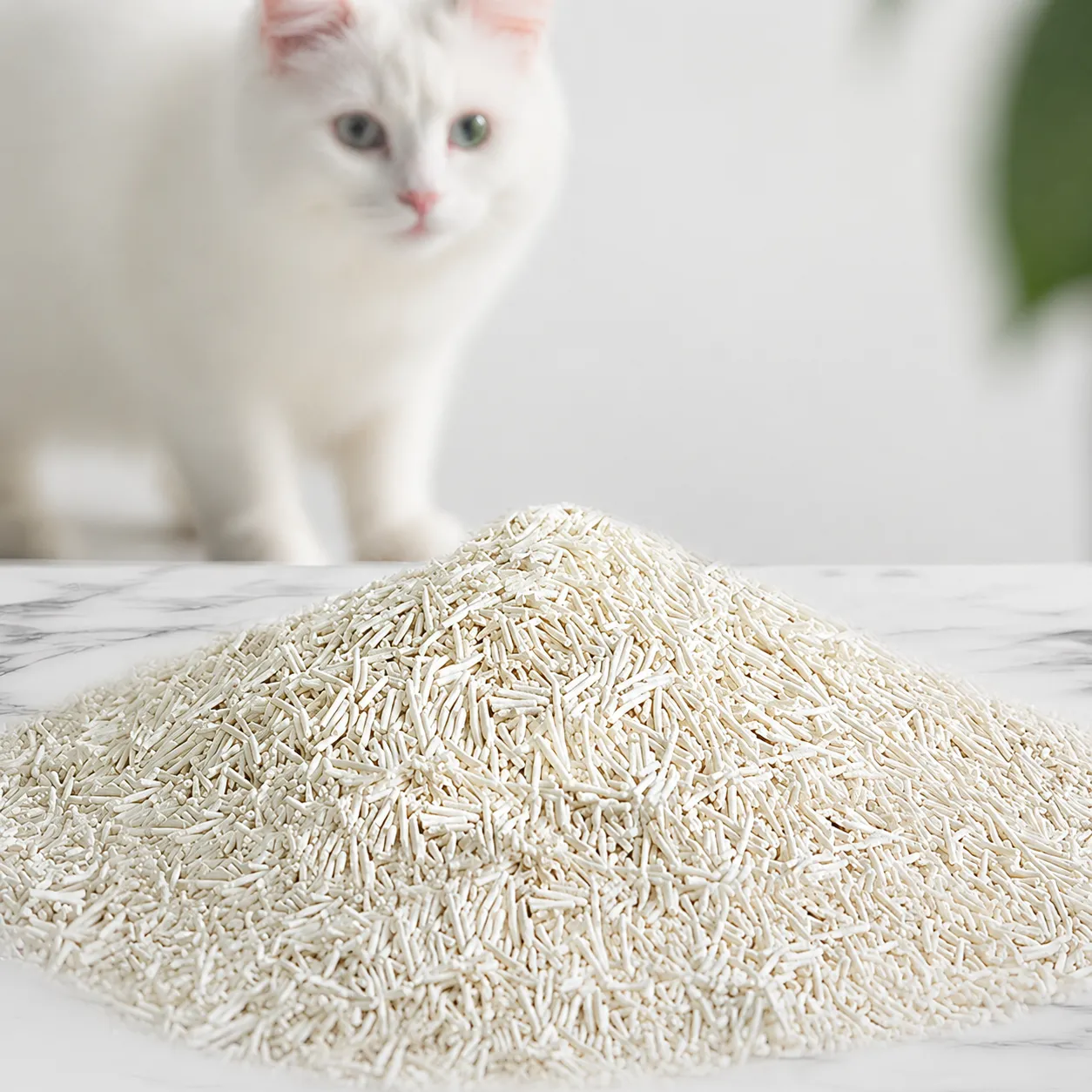 La science derrière la litière de tofu pour chats