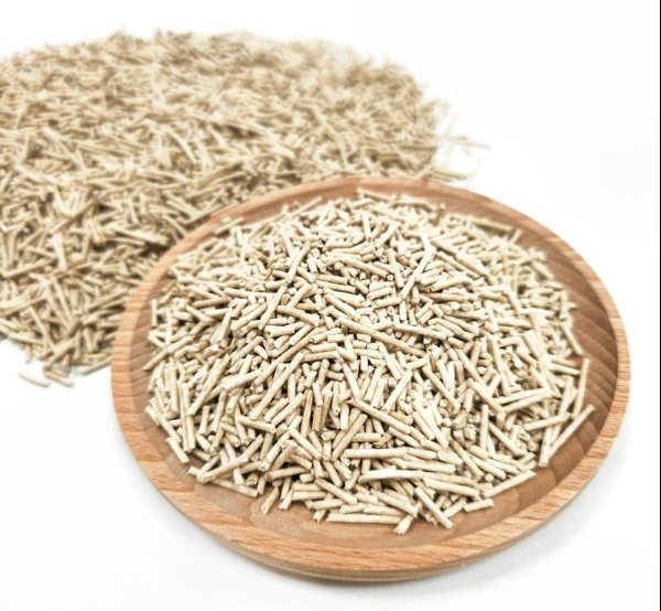 Litière pour chat en tofu et fibres de bambou avec technologie naturelle de contrôle des odeurs