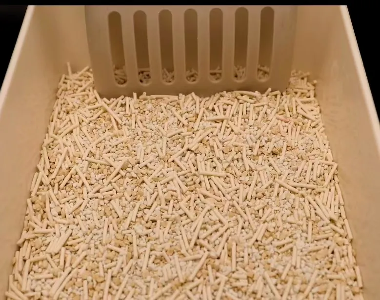 Emballages durables pour litière tofu, manioc et fibres de bambou